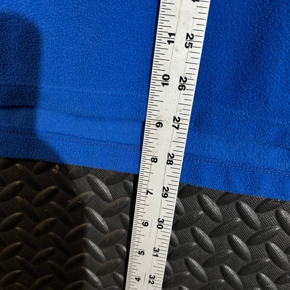 The North Face Blue 1/4 Zip Fleece Lomg Sleeve Pullover Sweater Men's Size XL - Picture 5 of 8